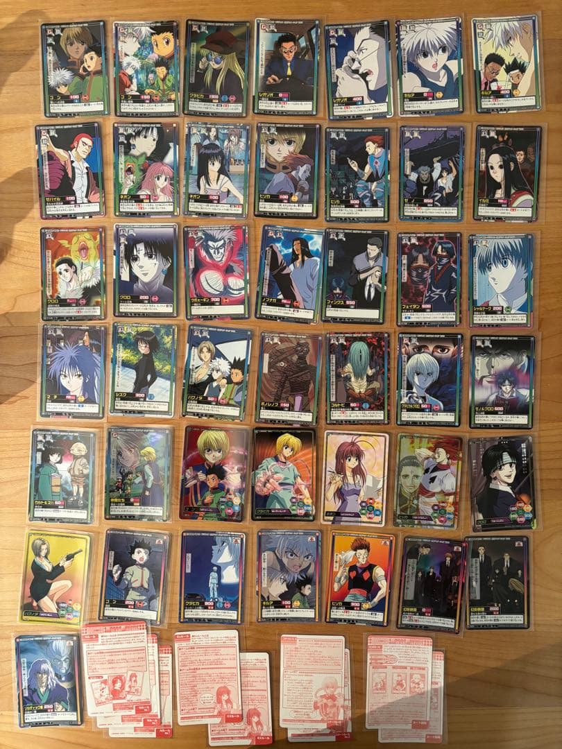 ハンターハンター カードダス コンプ　完全コンプ　コンプリート　限定版含む