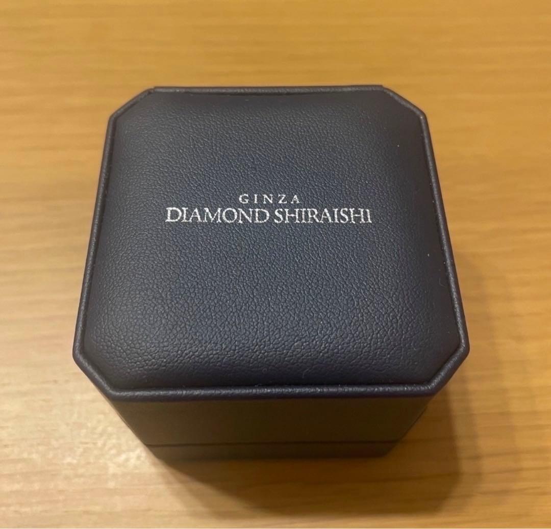 hana様専用 美品ダイヤリング 銀座ダイヤモンドシライシ YG鑑定書有り