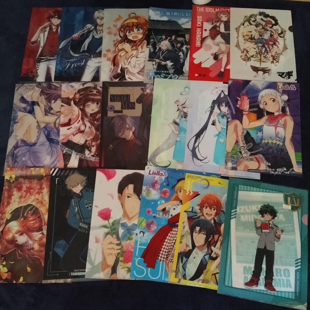 300枚　クリアファイル　アニメグッズ　ノンジャンル　まとめ売り