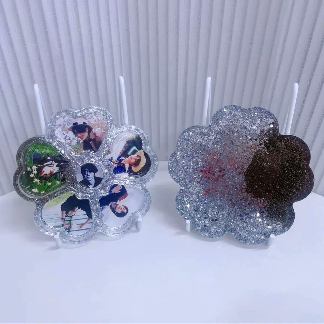 王一博 新作 花形のプレート置物 9点セット❣️確認用❣️1215