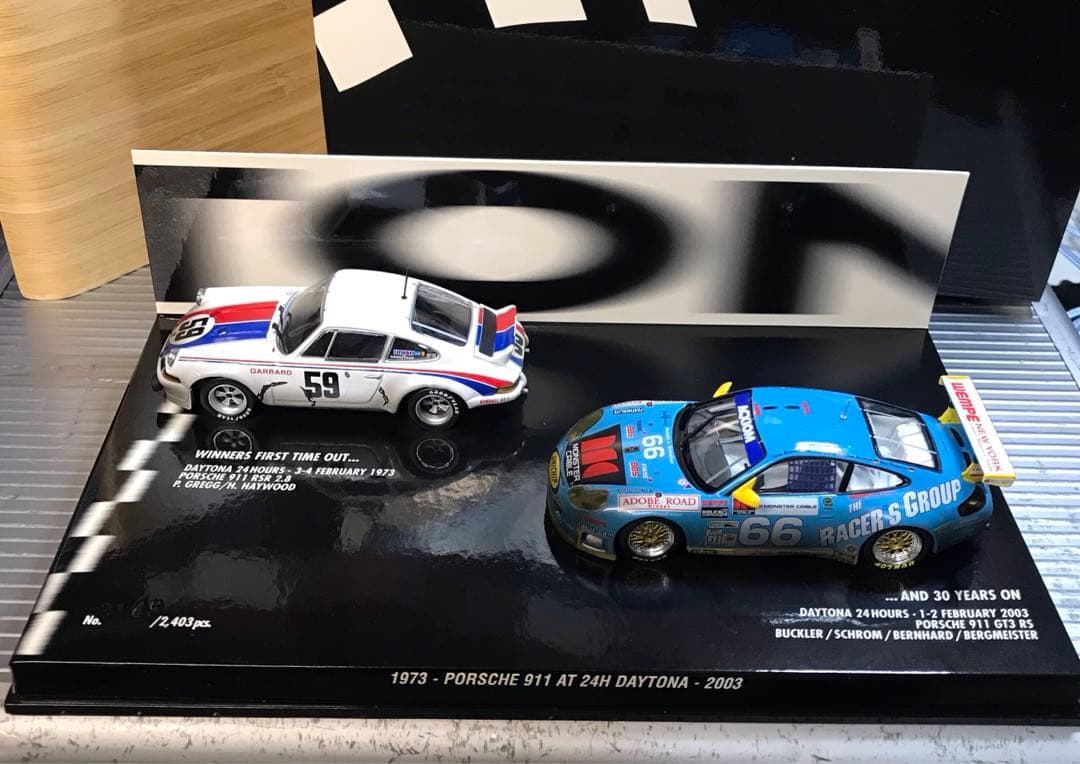 ミニカー Porsche 911 24H DAYTONA 1973 2003 1/43