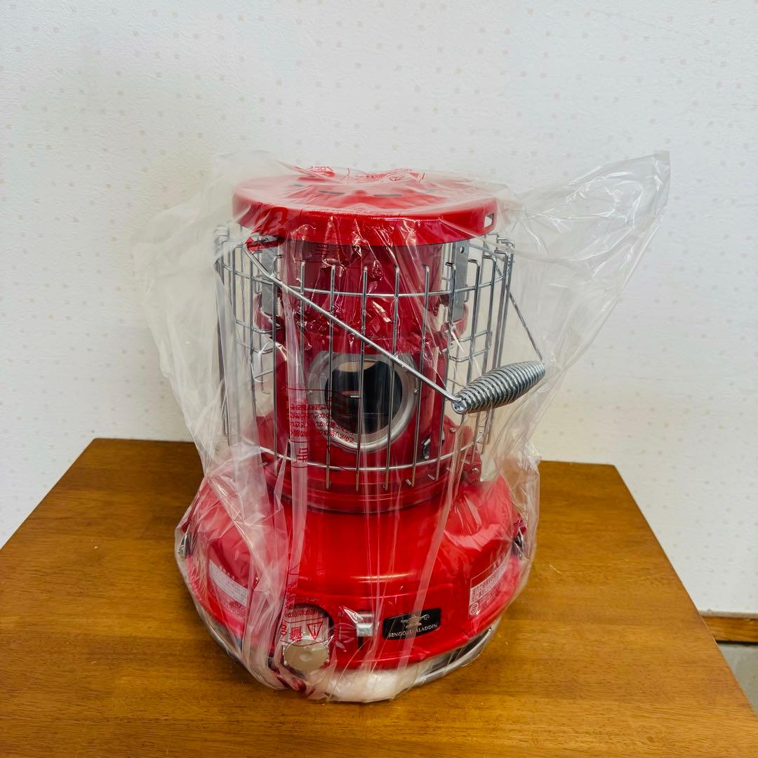 ○ 新品未使用 アラジン SAG-BF02A(R) ポータブルガスストーブ 赤