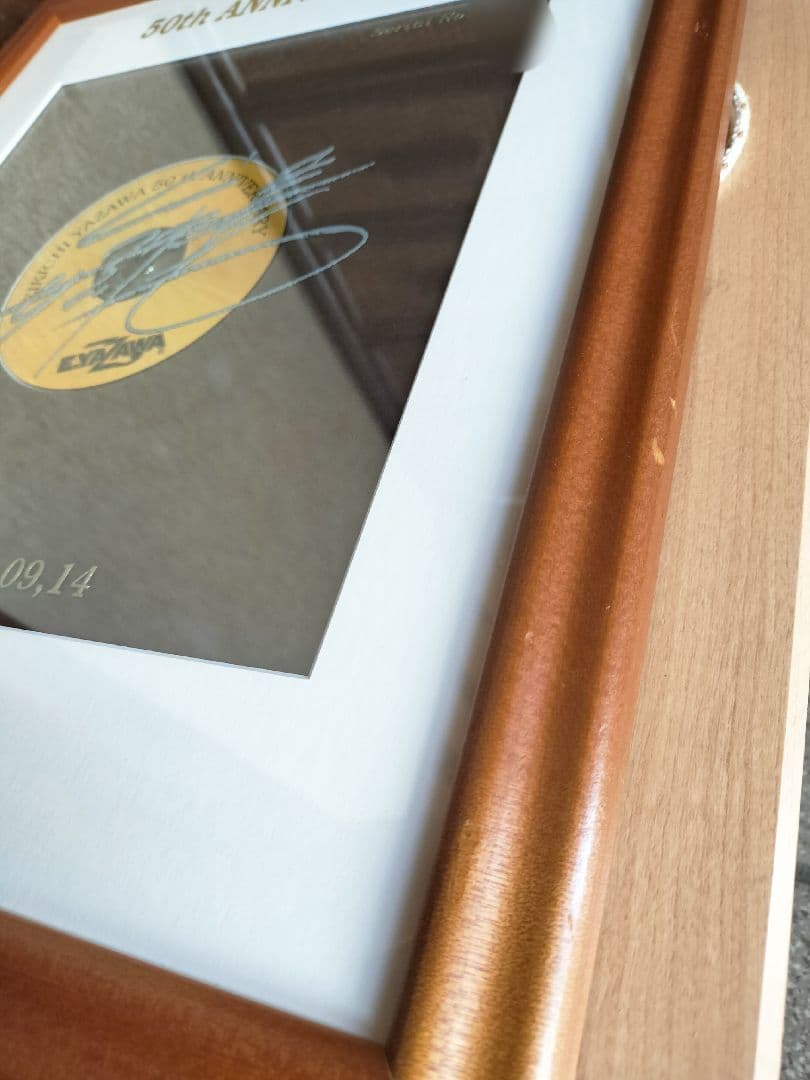 EIKICHI YAZAWA50th ANNIVERSARY サイン入り