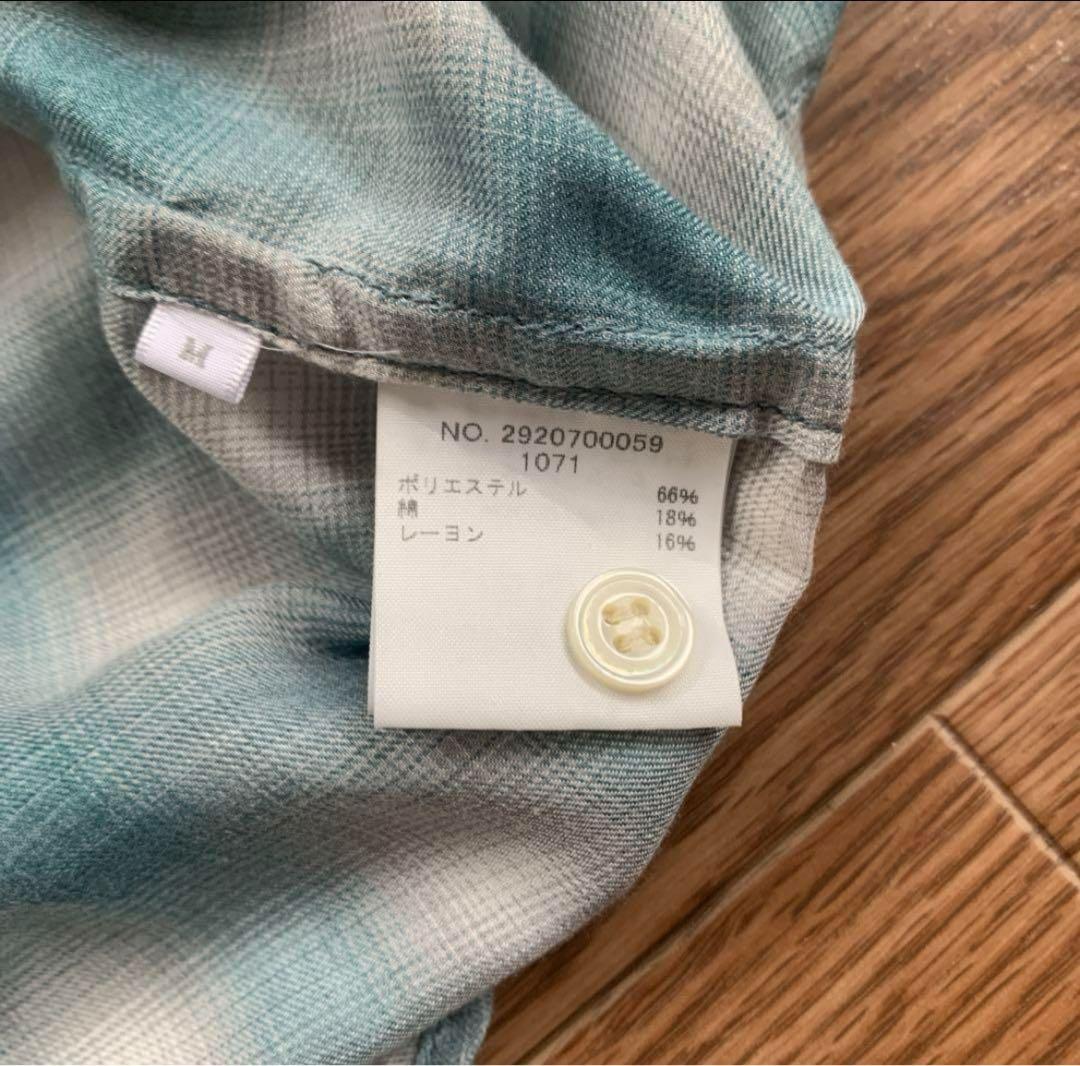 山田蓮 tattoo studio yamada オンブレチェックシャツ - メルカリ