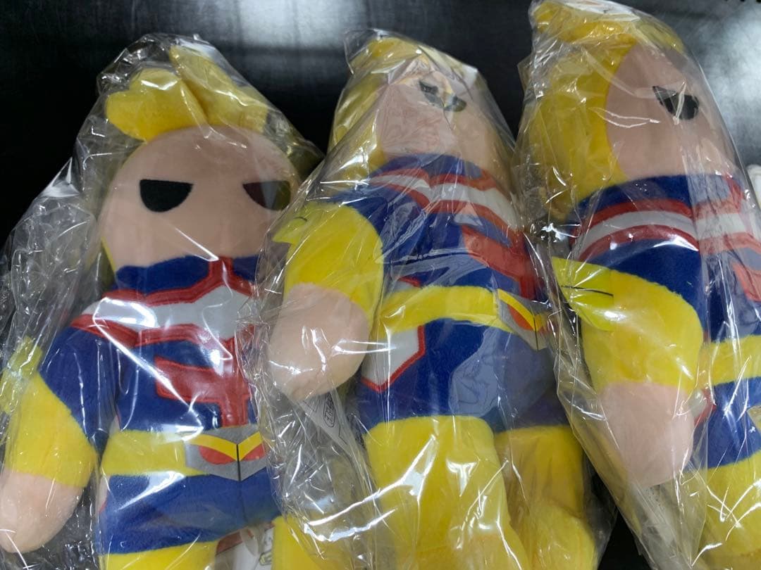 ヒロアカ一番くじ 紡がれる想い E賞 オールマイトサウンドぬいぐるみ