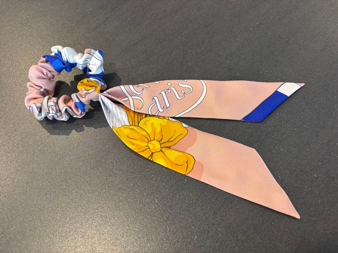 エルメス シュシュ HERMES（エルメス） シュシュ クラウディア ブルーム CHOUCHOU CLAUDIA