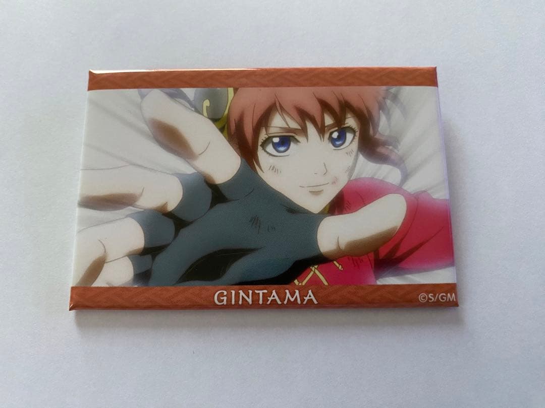 銀魂 神楽 スクエア 缶バッジ - メルカリ