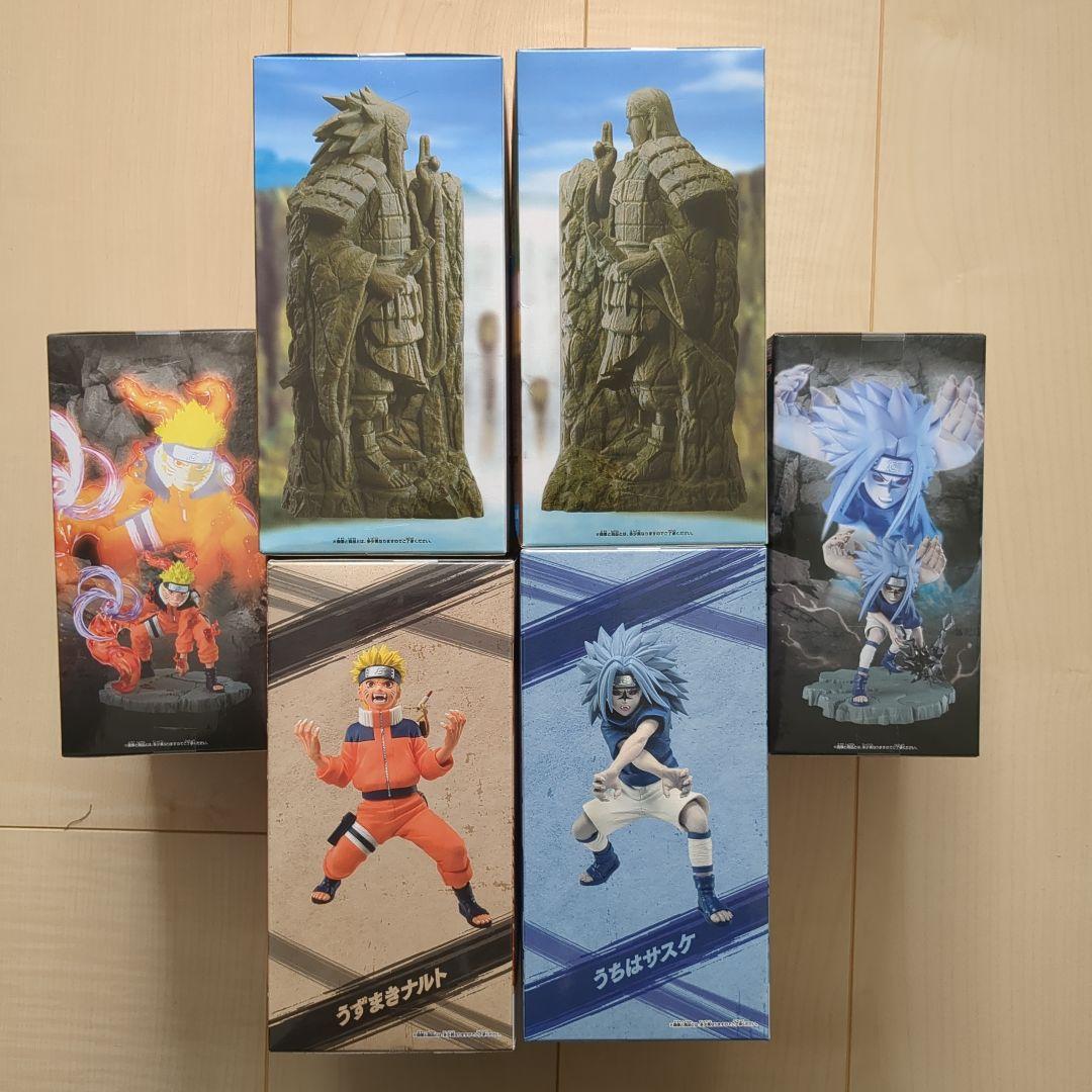 ナルト・サスケ うちはマダラ 千手柱間フィギュア 6体セット