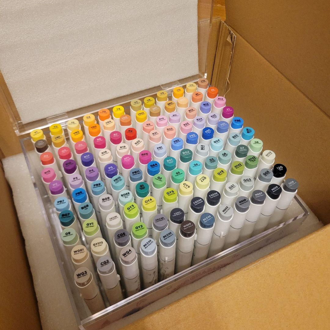 k*0様 【限定品】サンリオ Ohuhu マーカーペン 筆・細字120色 - メルカリ