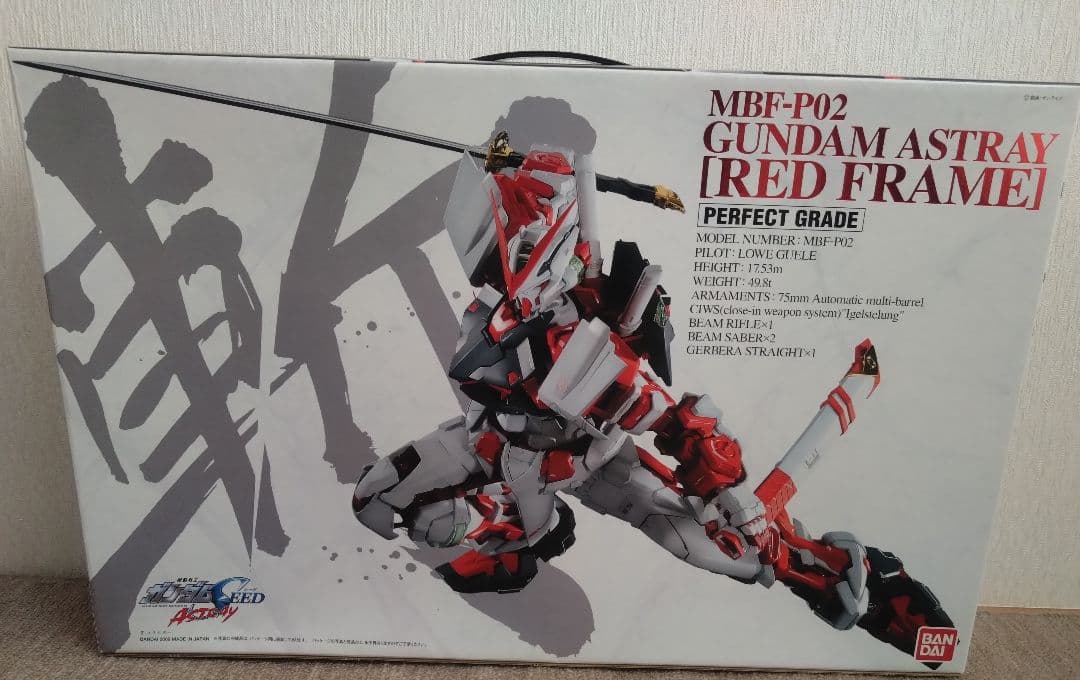 【新品未組立】機動戦士ガンダムSEED ASTRAY レッドフレーム 特典付き
