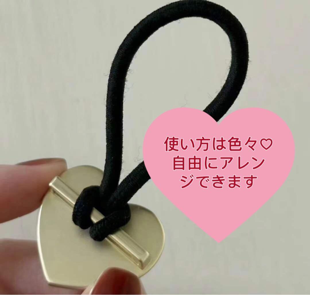 CHANEL ハートチャーム シャネル ホリデーチャーム2023 ヘアゴム