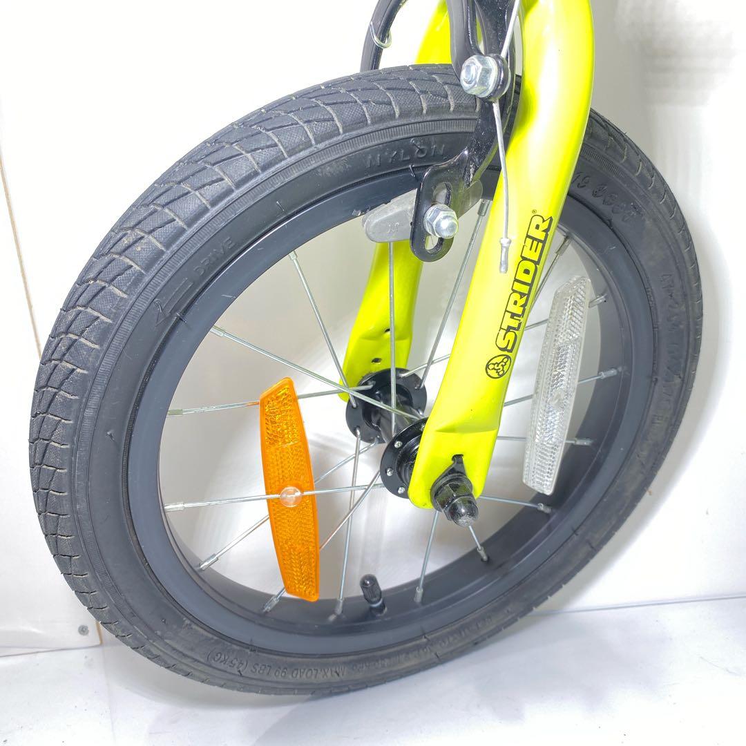 値下げ 良品 ストライダー14X ライムイエロー - メルカリ