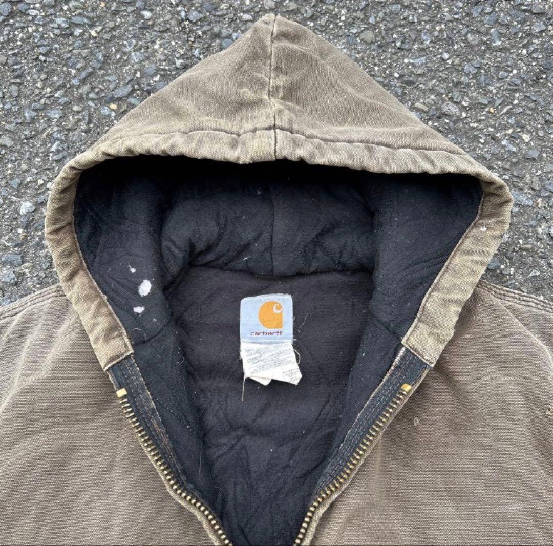 希少サイズ カーハート アクティブジャケット J68 CHT ジャスティン