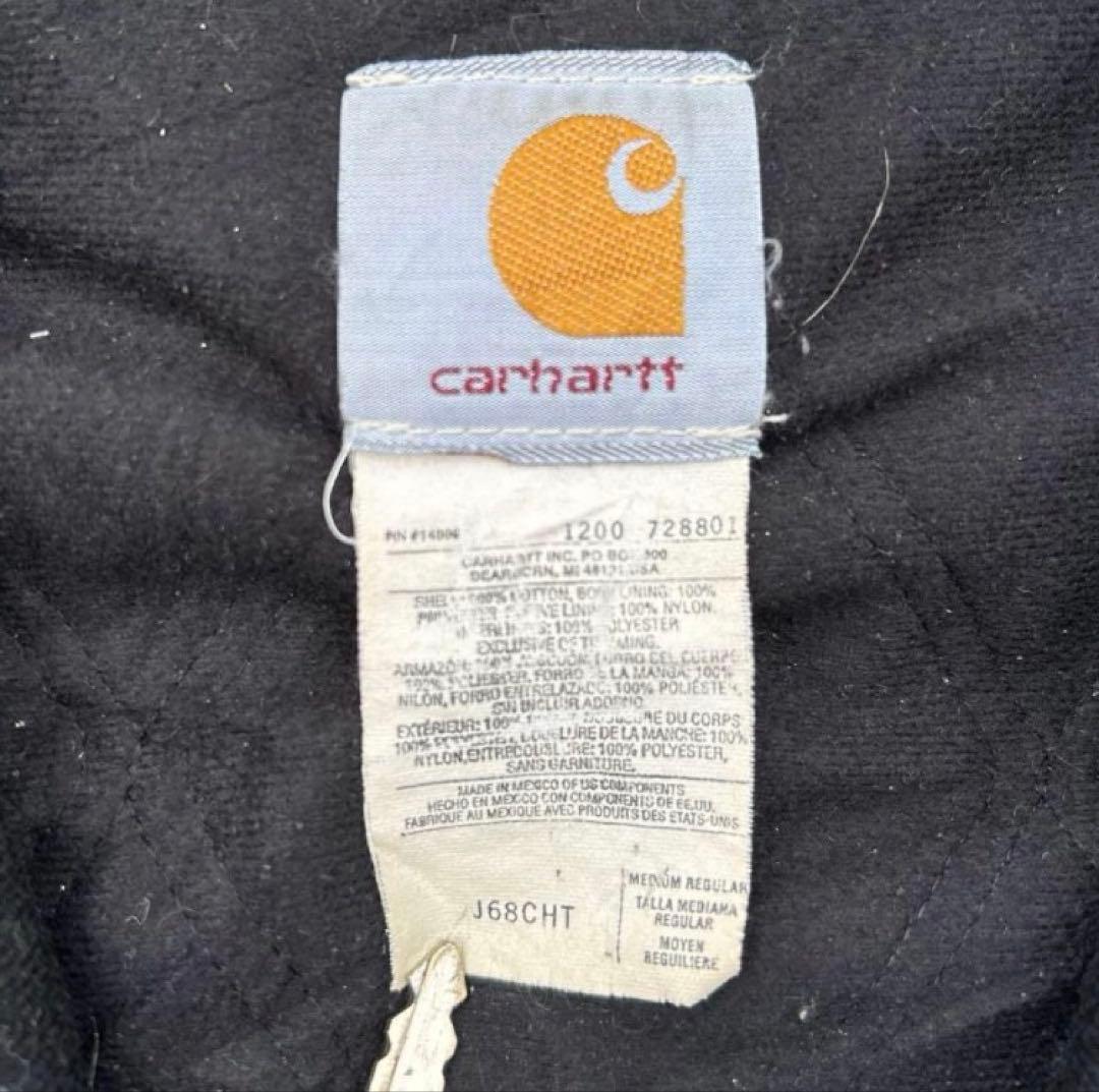 希少サイズ カーハート アクティブジャケット J68 CHT ジャスティン
