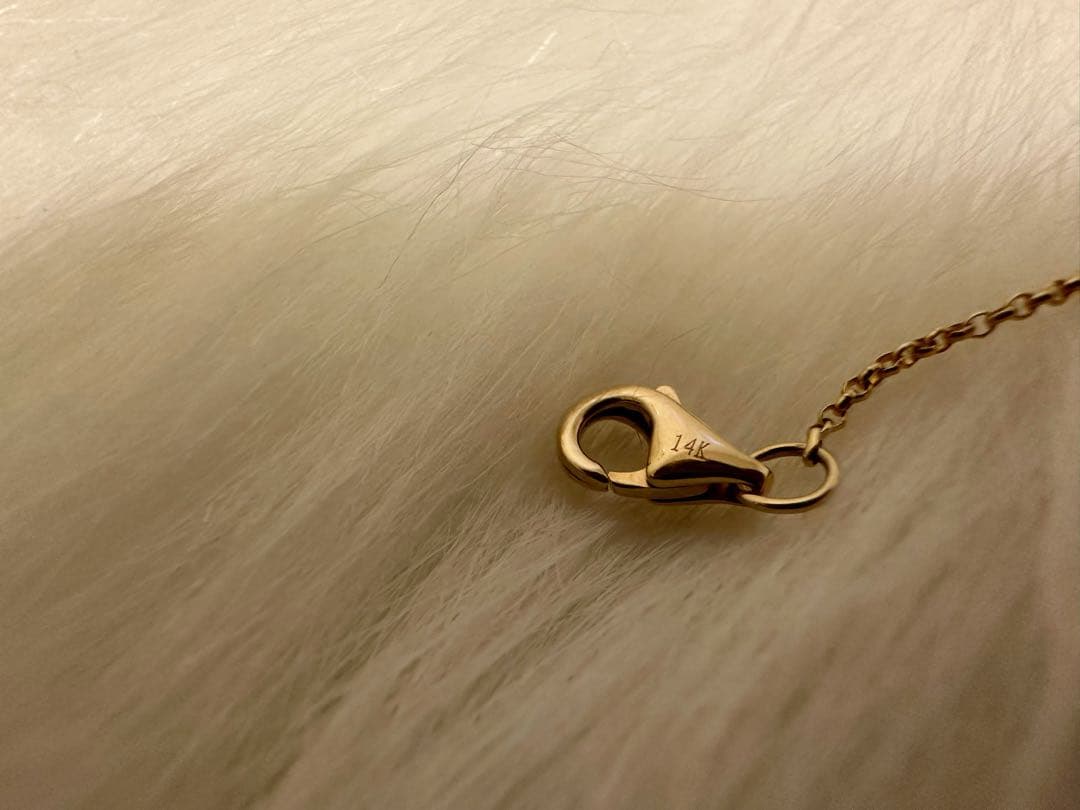 新年限定値下げ K14 ダイヤモンド ホワイト+ブラック ブレスレット 1.6g