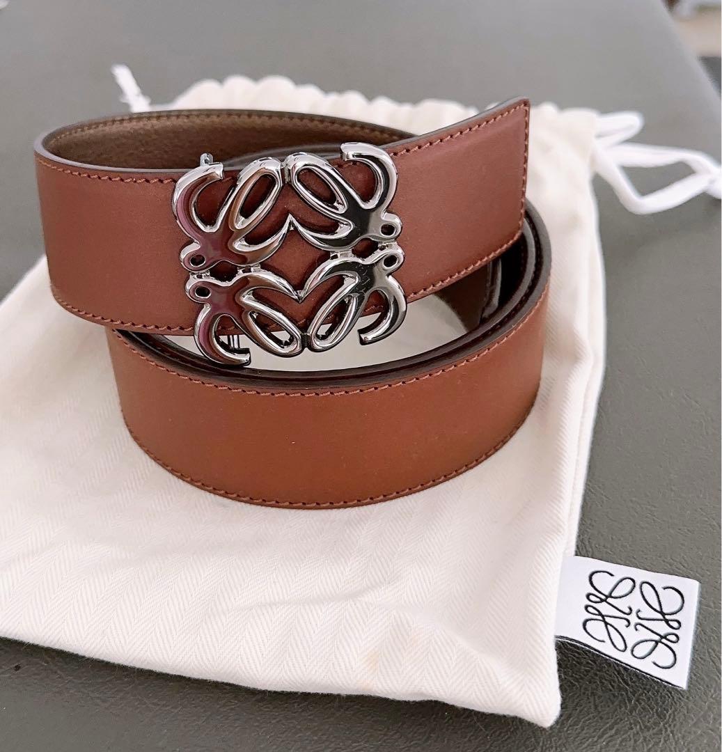 ロエベ LOEWE メンズ ベルト 超美品90 - メルカリ