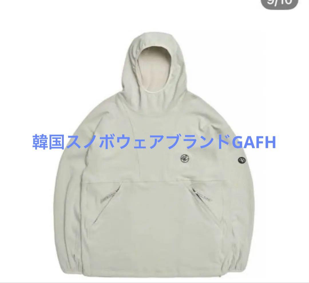 韓国スノボウェアブランドGAFHのフーディー ジャケット　サイズL 686/シックスエイトシックス レディース フード付き撥水パーカー