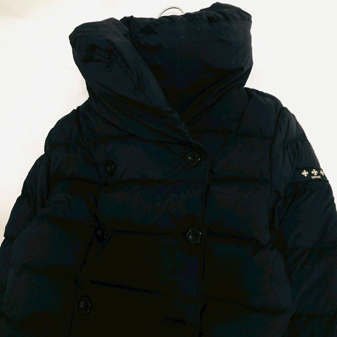 美品✨️タトラス アゴーニャ ダウンコート ダブルブレスト 女優襟