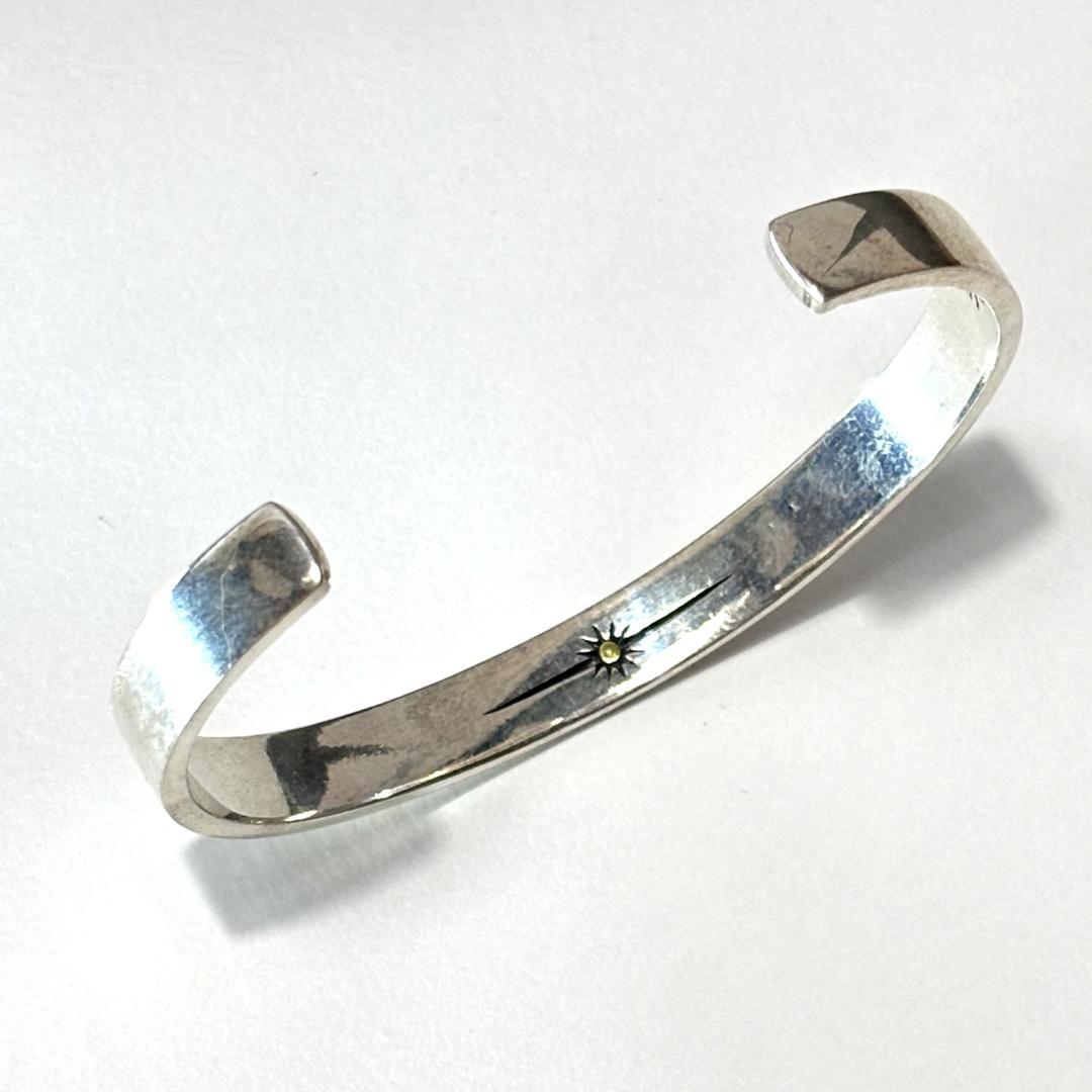 新品未使用 サード シルバーアクセサリー 外アラベスク 内側サン