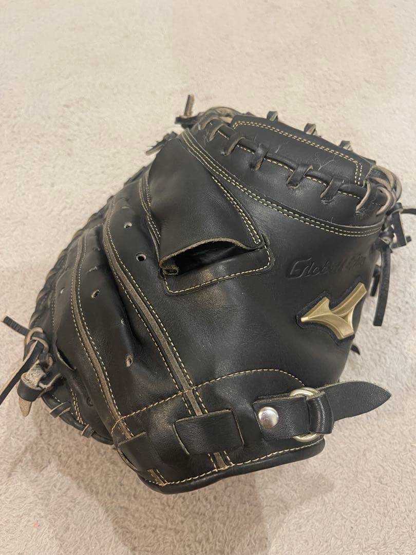 マ*オ様 ミズノ　グローバルエリート　キャッチャーミット　黒 MIZUNO（ミズノ） 軟式キャッチャーミット / ミズノ キャッチャー