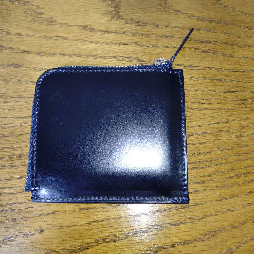 ラコタハウス　コードバン　Ｌジップウォレット　ネイビー CORDOVAN（コードバン）Lファスナー二つ折り財布 59091(M2590011