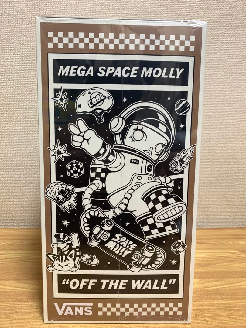 POPMART MEGA SPACE MOLLY 400% VANS 新品未開封