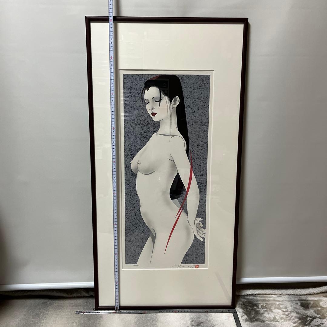 リトグラフ ＊女性像 ♢限定版 ♢11/50 ♡新春特別値引き♡