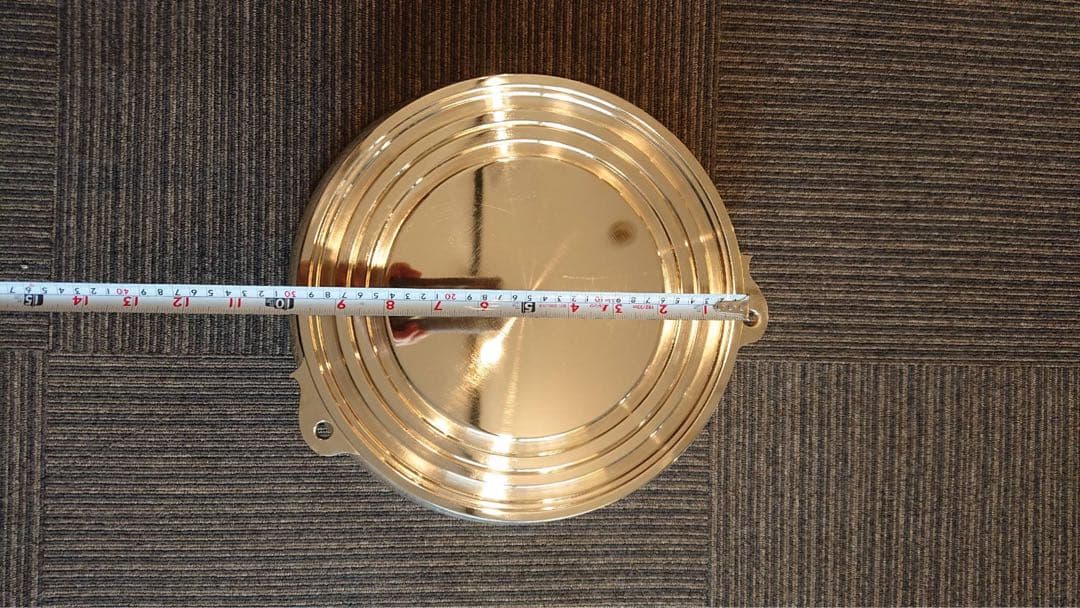 格安⭐︎鉦鋙⭐︎祭り⭐︎鏡面鉦鋙1尺⭐︎新品未使用⭐︎