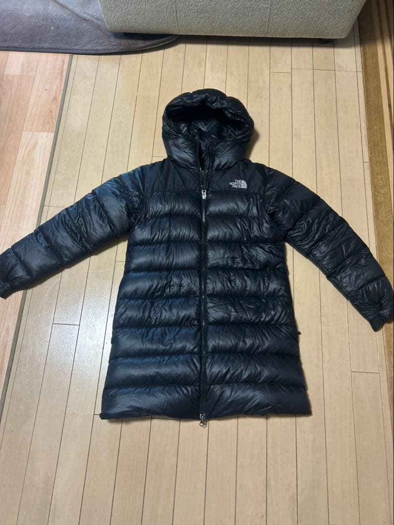 The North Face ブラック ダウンジャケット ロング丈 THE NORTH FACE（ザ ノースフェイス） ノースフェイス ダウンコート
