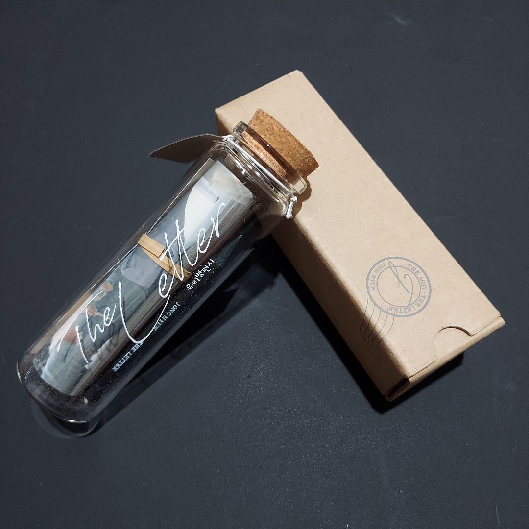 JONGHYUN 公式グッズ The Letter グラスボトル NYAN GA ICHI もしもに備えて手軽に持ち歩き 防災ボトル｜Real Stock