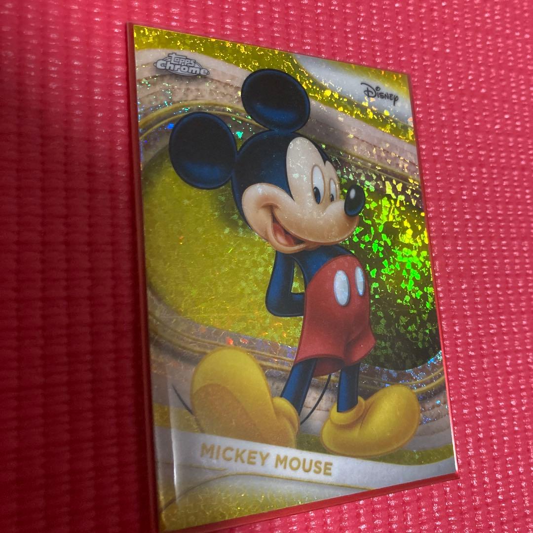 ミッキーマウス トレーディングカード ホロ加工 ミッキー、ミニー、ドナルドデザイン！ 東京ディズニーランド
