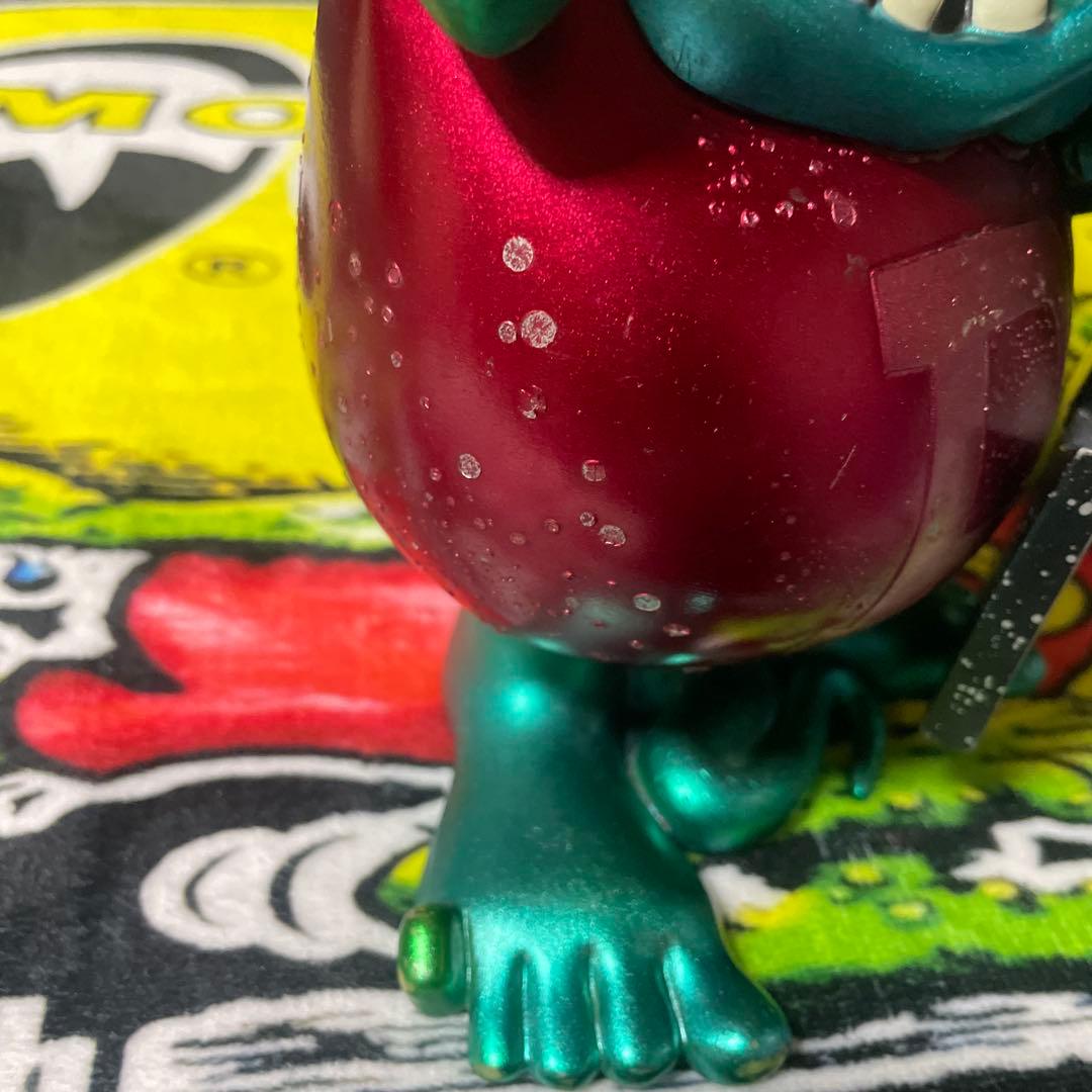 Rat Fink キャラクター フィギュア メタリック