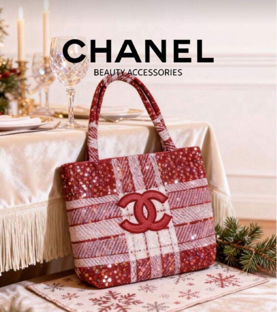 CHANEL スパンコール　トートバッグ　シャネルノベルティ 楽天市場】【バッグ】CHANEL シャネル プレジション ココマーク トート
