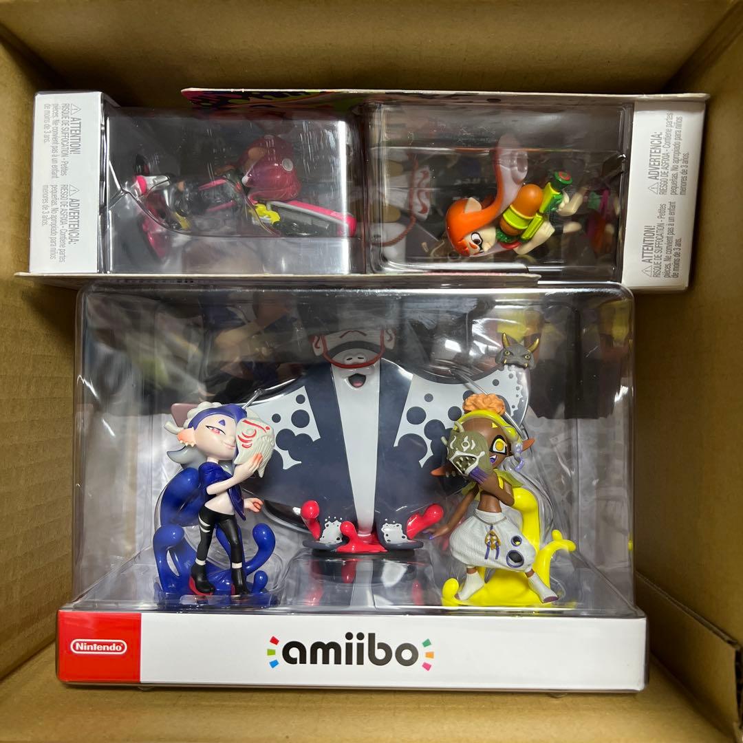 【新品・未開封】 amiibo すりみ連合　タコガール　ガール　スプラトゥーン