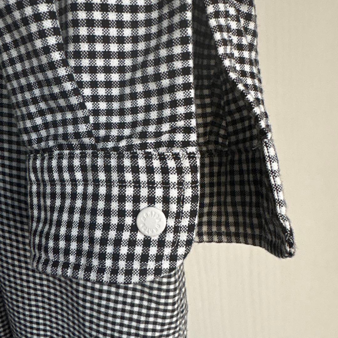 DANTON ダントン 長袖ワンピース サイズ36 チェック柄 - メルカリ