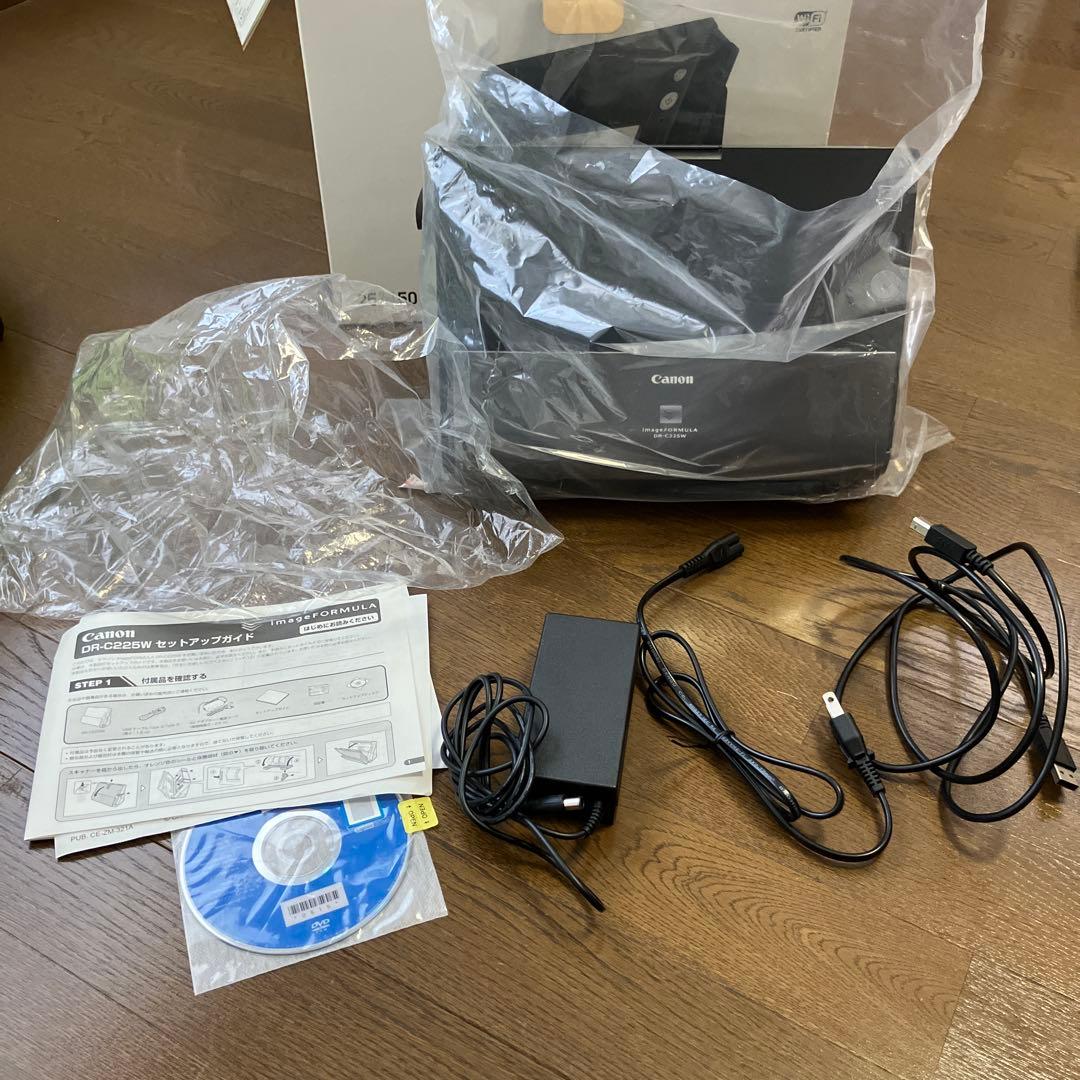 【動作未確認・箱汚れあり】Canon imageFORMULA DR-C225W Amazon | Canon ドキュメントスキャナー imageFORMULA DR-C225W II
