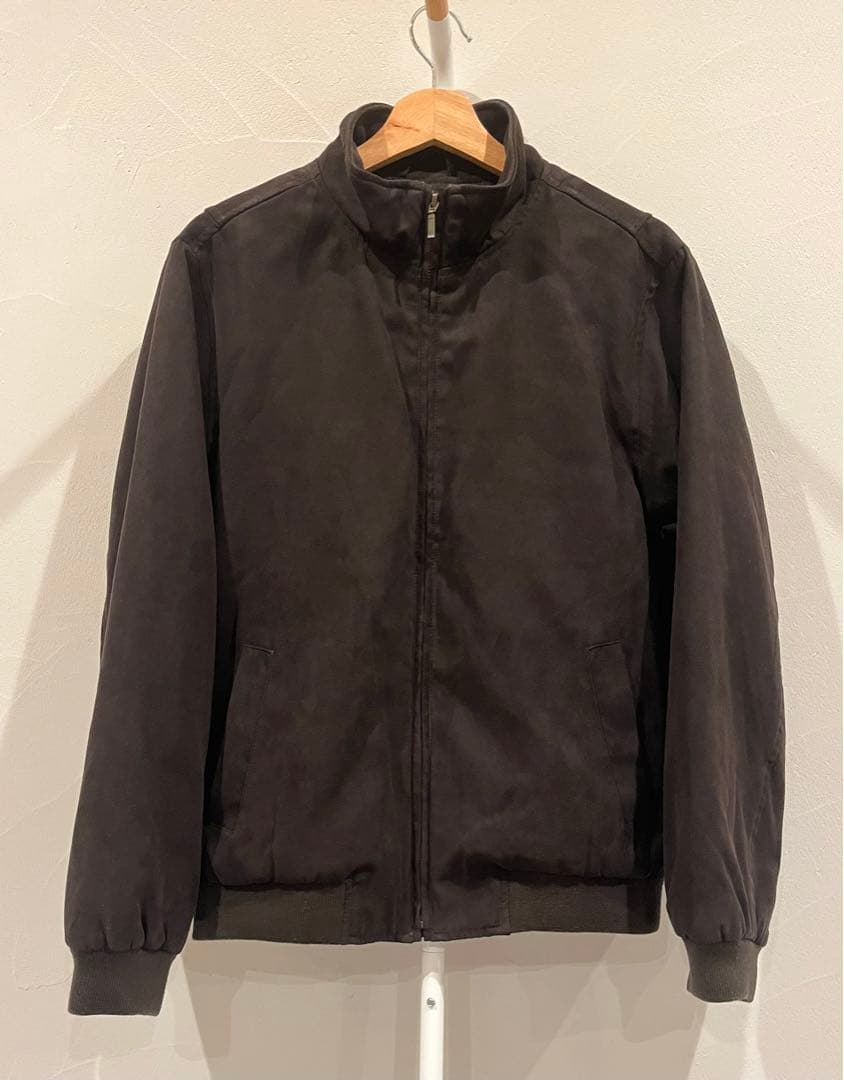 L.L.Bean Jacket 90s ブルゾン ピーチスキン スエード 濃茶