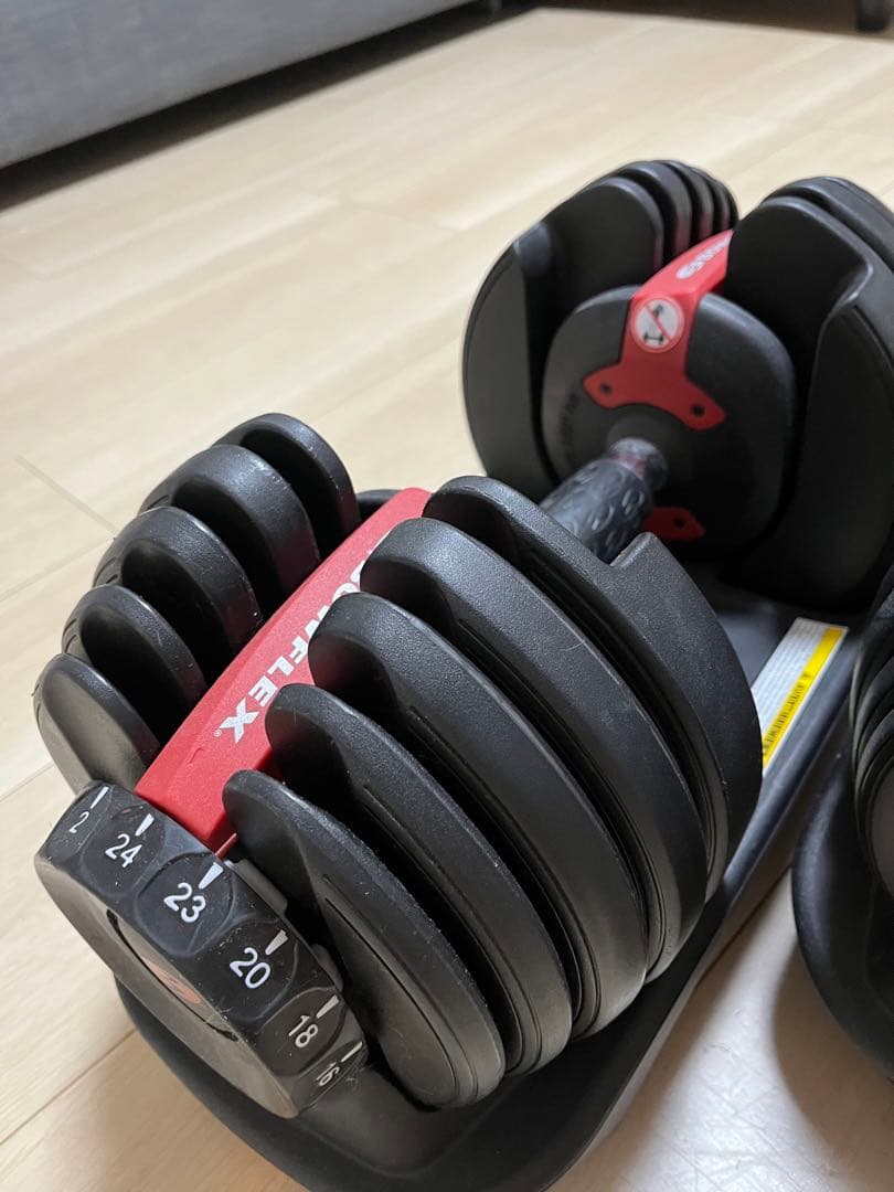 BOWFLEX（ボウフレックス）可変式ダンベル - メルカリ