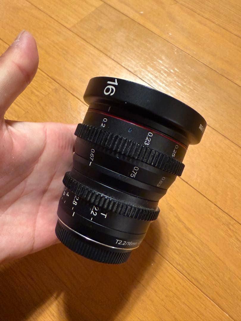 MEKE 16mm T2.2 レンズ Amazon.com : Meike 16mm T2.2 Manual Focus Wide Angle Fixed Prime