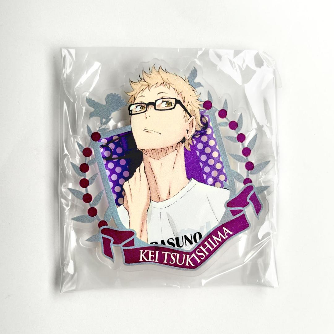 ハイキュー アクリルバッジ 体験入部会 2015 日向翔陽・影山飛雄・月島