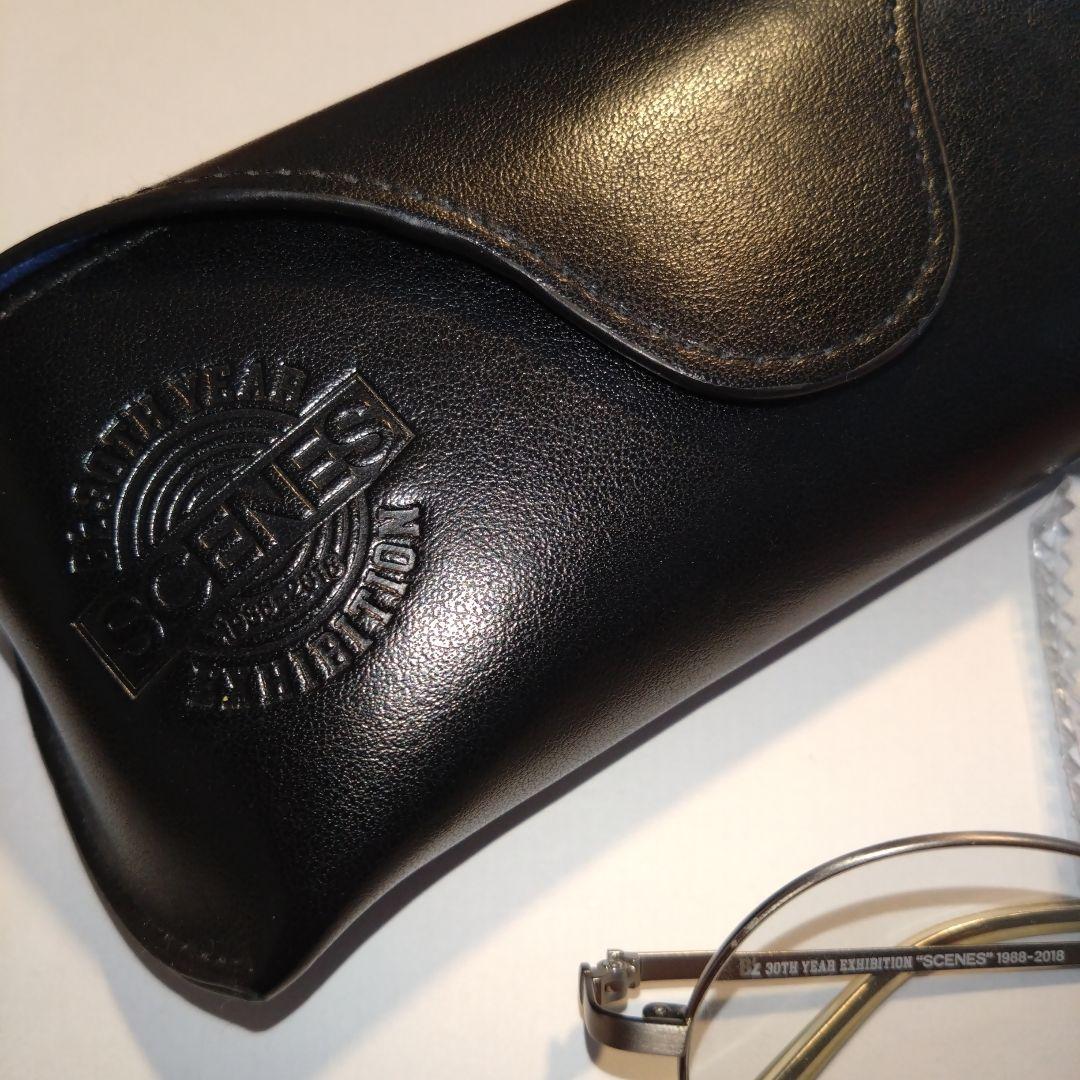 B'z SCENES シルバーラウンドメガネ 稲葉浩志 モデル Zoff コラボ