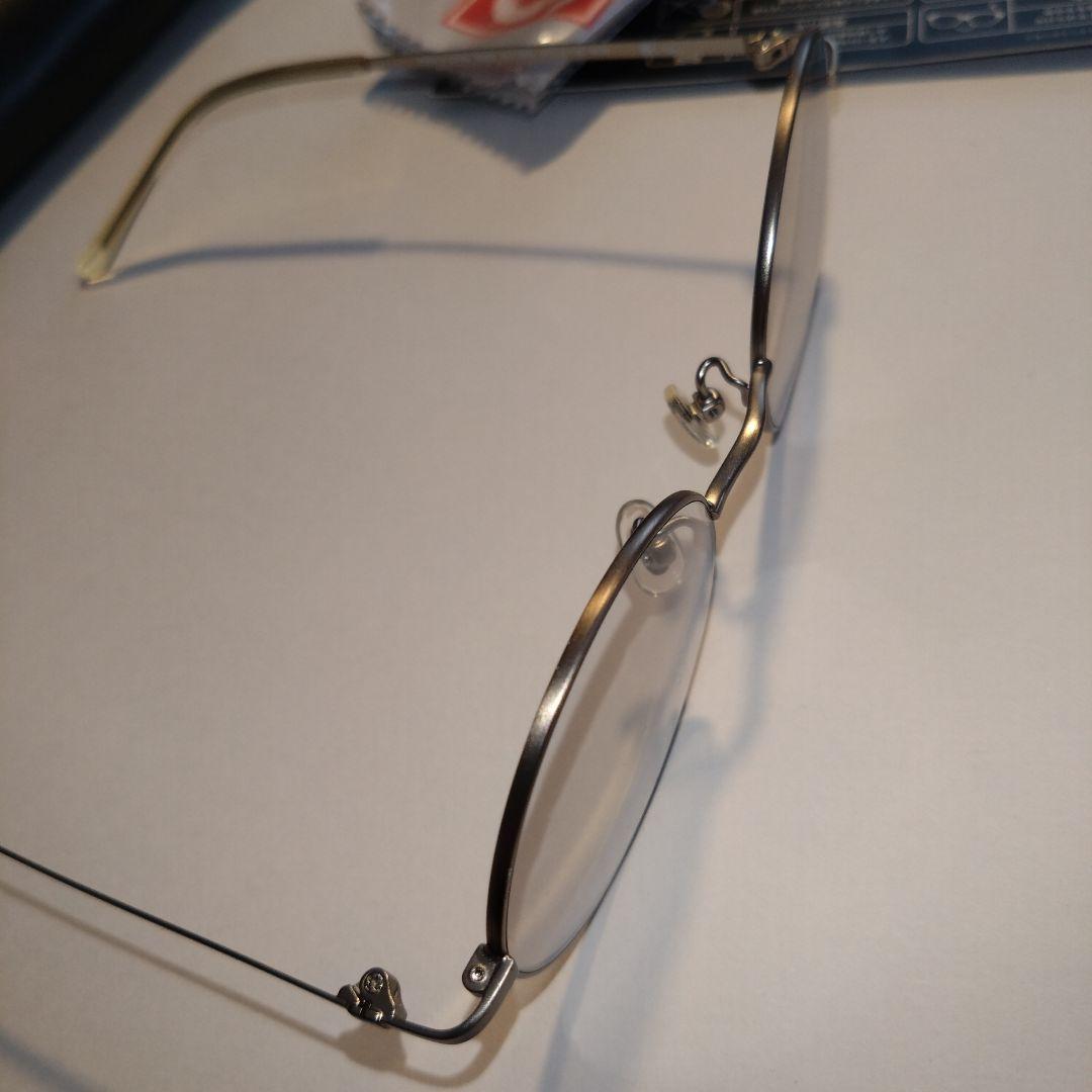 B'z SCENES シルバーラウンドメガネ 稲葉浩志 モデル Zoff コラボ