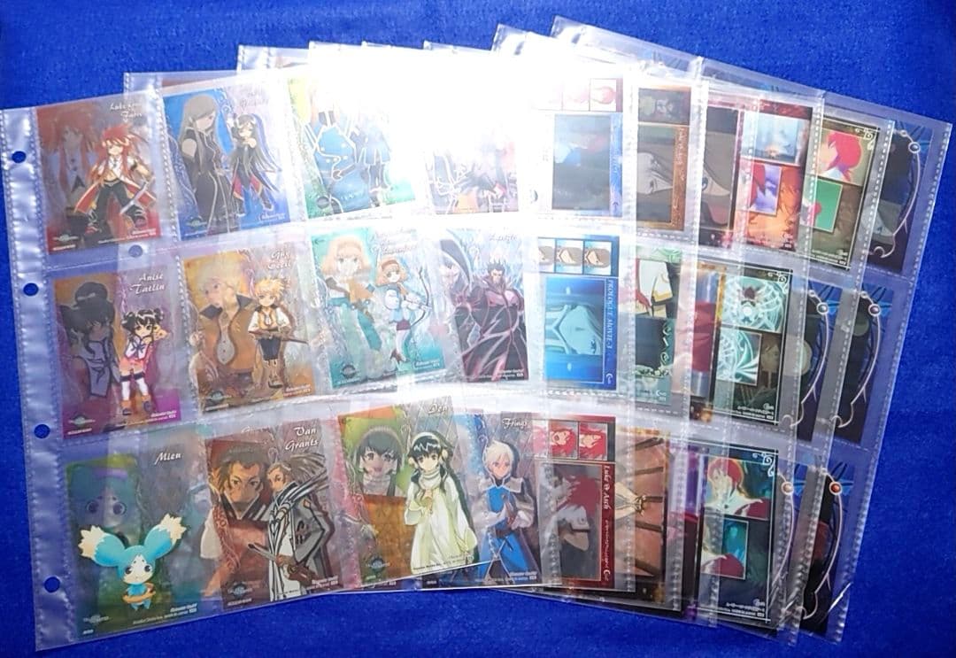 激レア／ほぼ新品　テイルズ　アビス　トレカ2種＋しおり　コンプリート セット