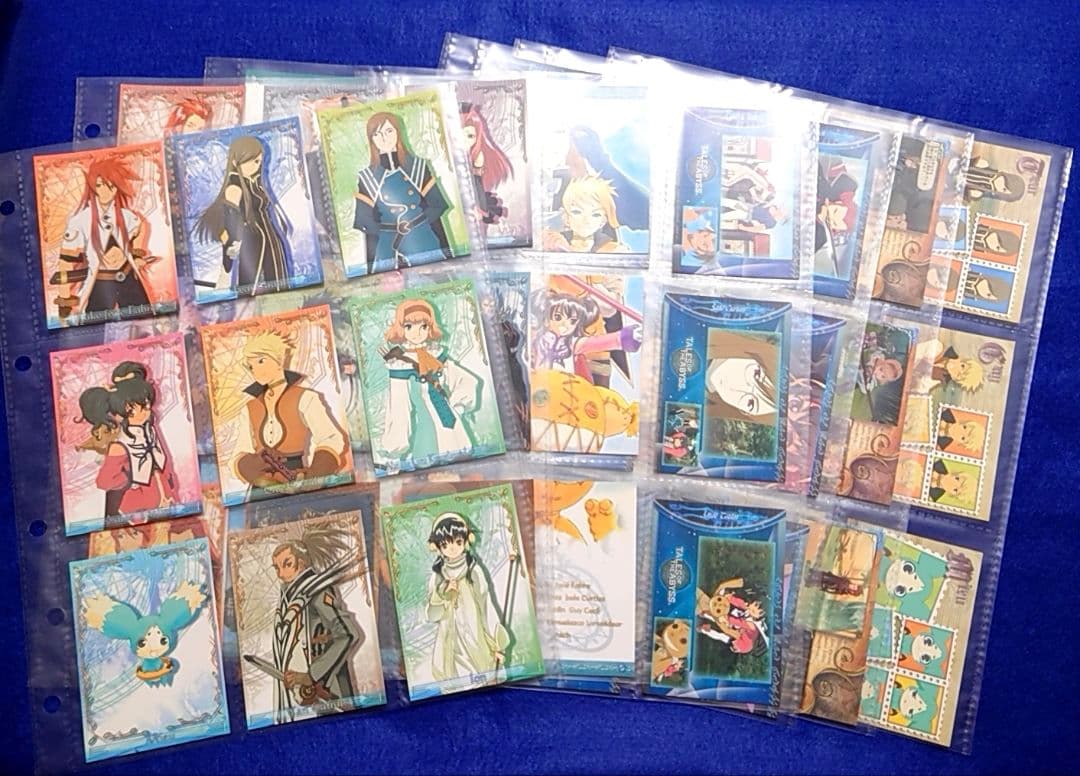 激レア／ほぼ新品　テイルズ　アビス　トレカ2種＋しおり　コンプリート セット