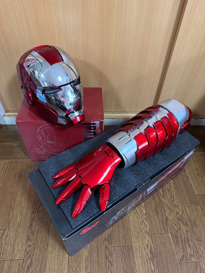アイアンマン MK5 ウェアラブルアーム 音声自動開閉 最新版 確実検品発送！