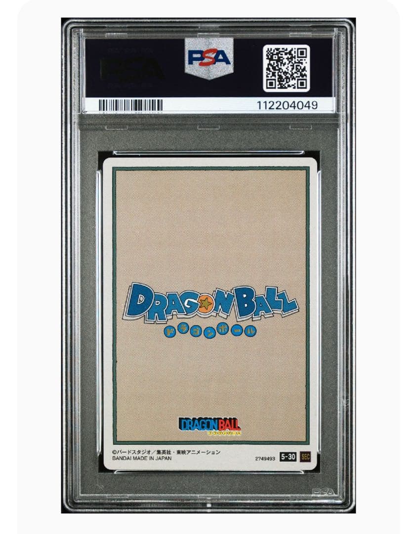 ドラゴンボール イタジャガ シークレット 連番 2枚セット psa10