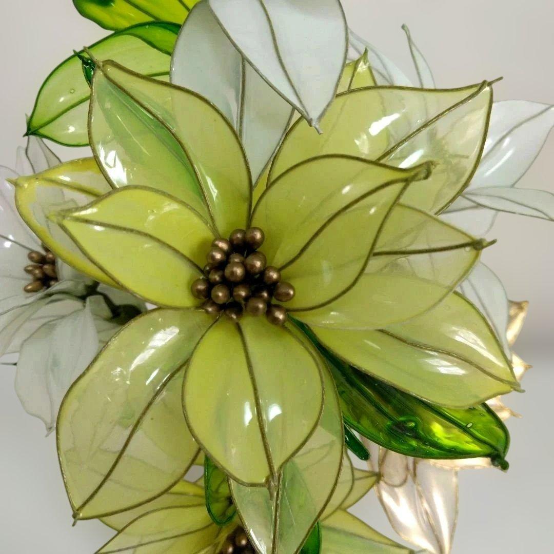 ポインセチア 6本） アメリカンフラワー、ディップフラワー - メルカリ