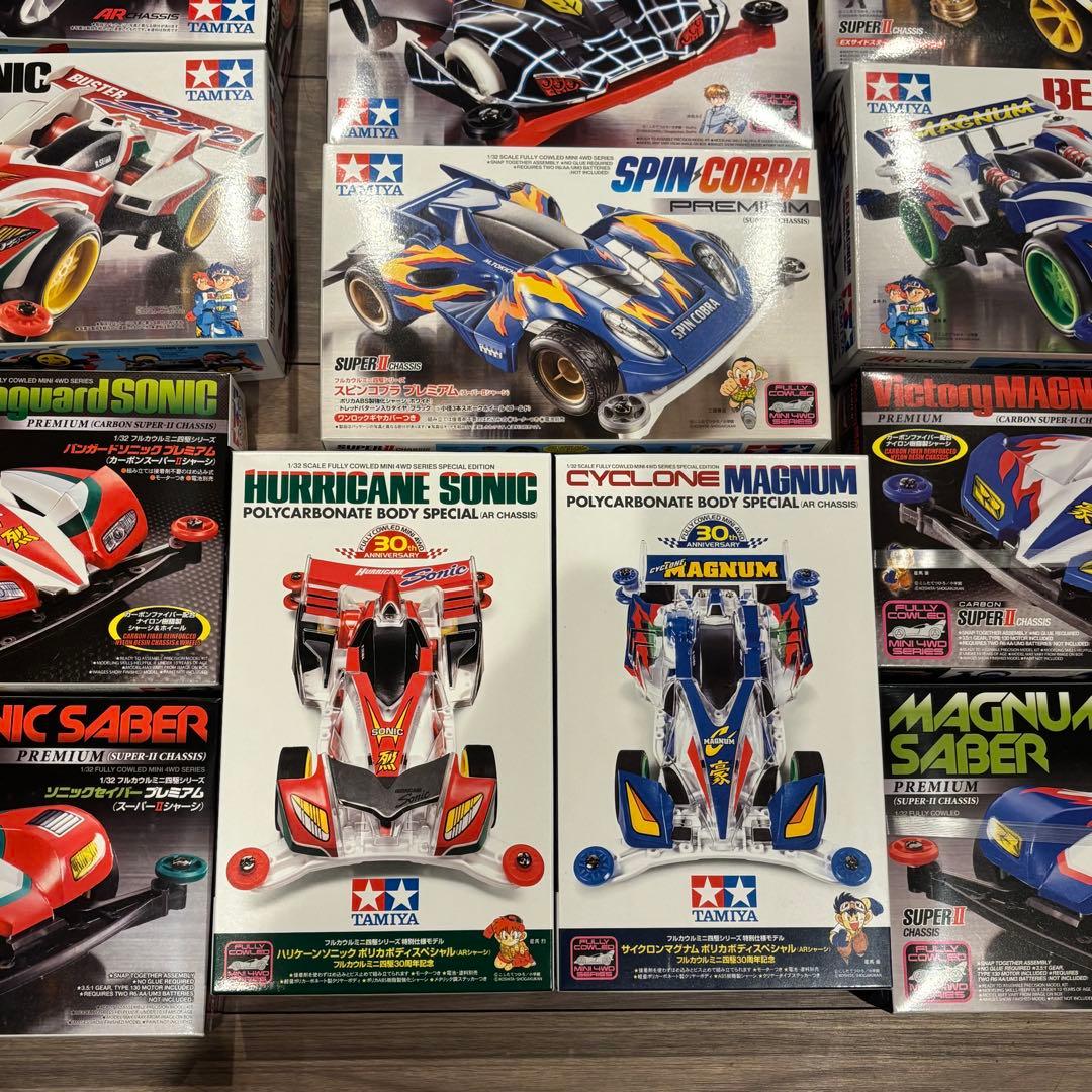 フルカウルミニ四駆 まとめ売り 19台 リアル含む