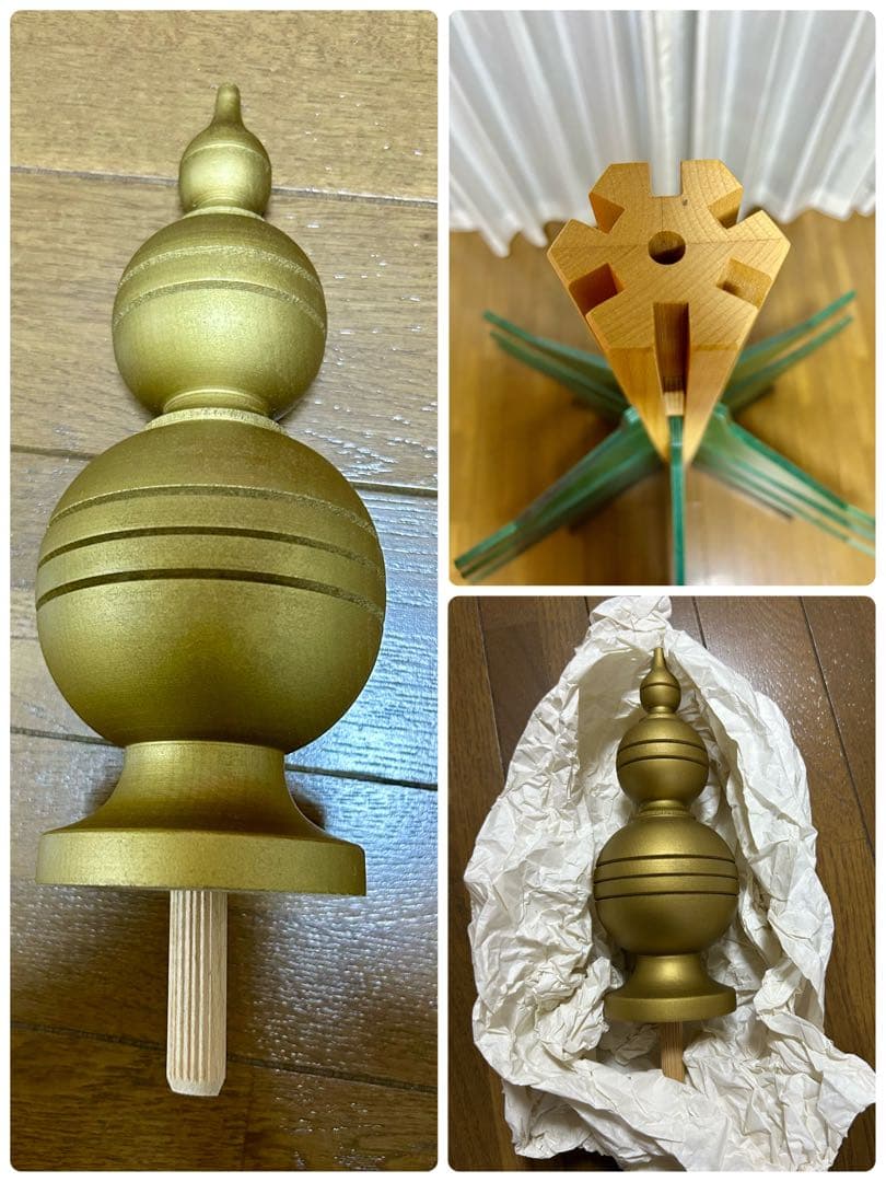 美品希少✨ドイツ製手作り木製ツリー✨ ブライトシュベルツ - メルカリ