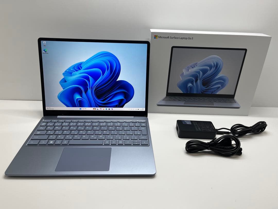 美品 Surface Laptop Go3 i5 8G 256G Office付 台数限定】Microsoft XK1-00015 Surface Laptop Go 3 i5／8／256